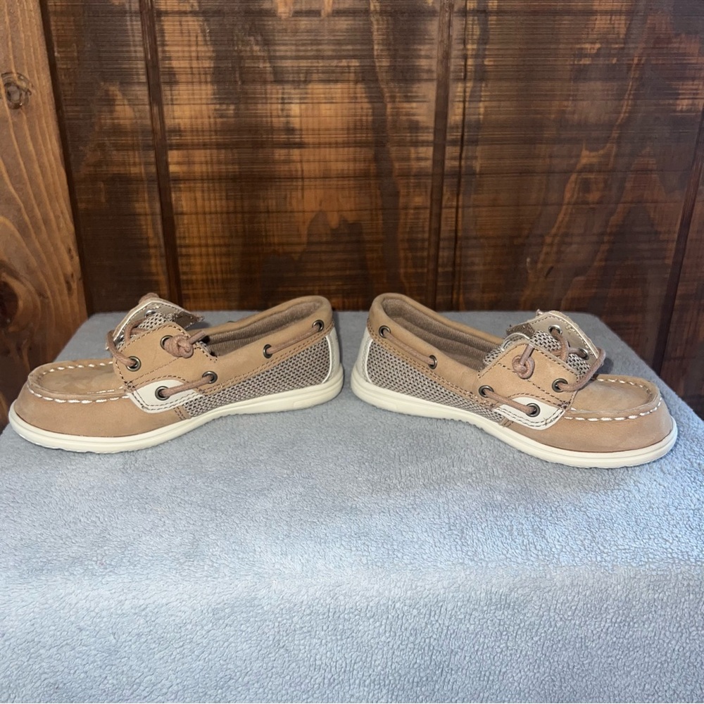 Childrens Unisex Sperry Shoresider Junior Boat Memory Foam Shoe Size 10.5